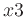 $x3$