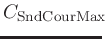 $C_\mathrm{SndCourMax}\!\!$