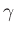 $\gamma$