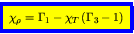 \begin{displaymath}
\fcolorbox{blue}{yellow}{$\displaystyle
\chi_{\rho} = \Gamma_1 - \chi_{T} (\Gamma_3 -1)
$}
\end{displaymath}