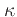 $\kappa$