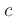 $c$
