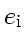 $e_{\rm i}$