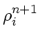 $\rho_i^{n+1}$