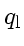 $q_\mathrm{l}$