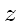 \bgroup\color{DEFcolor}$z$\egroup