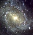 Messier 83, en jättespiralgalax liknande Vintergatan