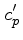 $c_p^\prime$