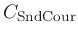 $C_\mathrm{SndCour}$