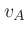 $v_{A}$