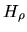 $H_{\rho}$