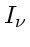 $I_\nu$