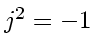 \bgroup\color{DEFcolor}$j^2=-1$\egroup