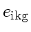 $e_{\rm ikg}$
