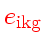 \bgroup\color{HIGH1color}$e_{\rm ikg}$\egroup