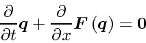 \begin{displaymath}
\frac{\partial }{\partial t} \ensuremath{\mathchoice{\mbox{...
...th$\scriptstyle 0$}}
{\mbox{\boldmath$\scriptscriptstyle 0$}}}
\end{displaymath}